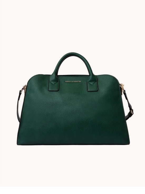 Poppy & Peonies Handbags - Poppy and Peonies Uptown Tote in Heritage Green. New!